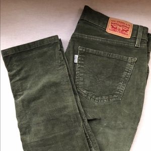 Corduroy Levi Skinny Jeans